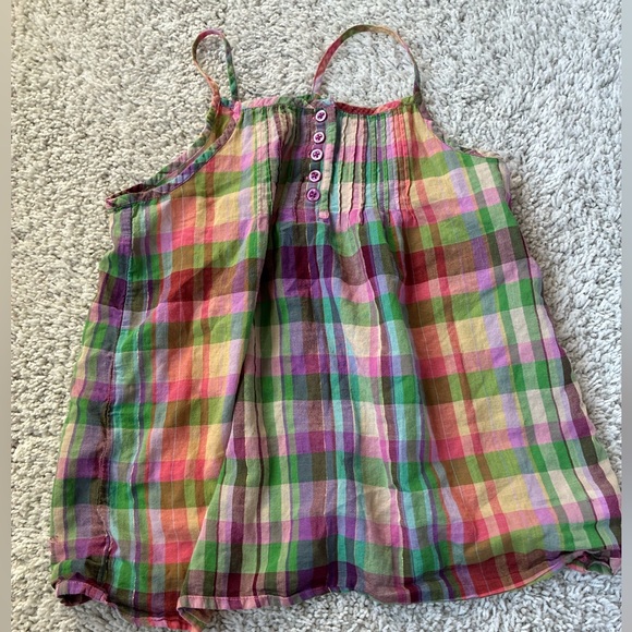 GapKids Other - GAPKids Multicolor Plaid tank top